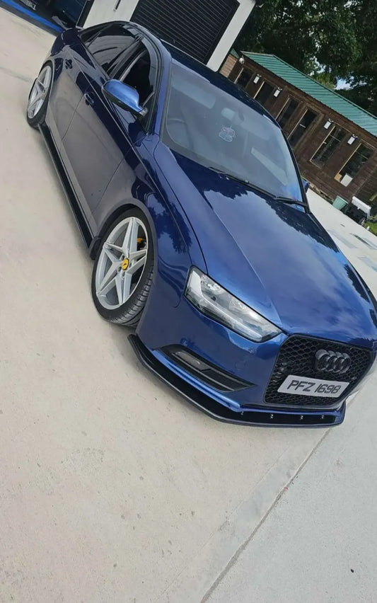 AUDI S4/A4 B8.5 FRONT SPLITTER STYLE 2