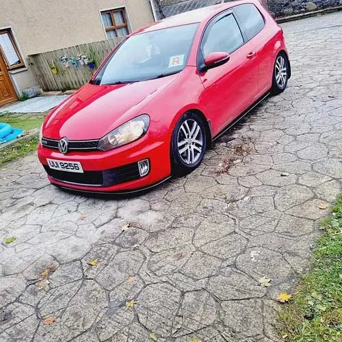 Mk6 VW GOLF FRONT SPLITTER & SIDE EXTENSIONS